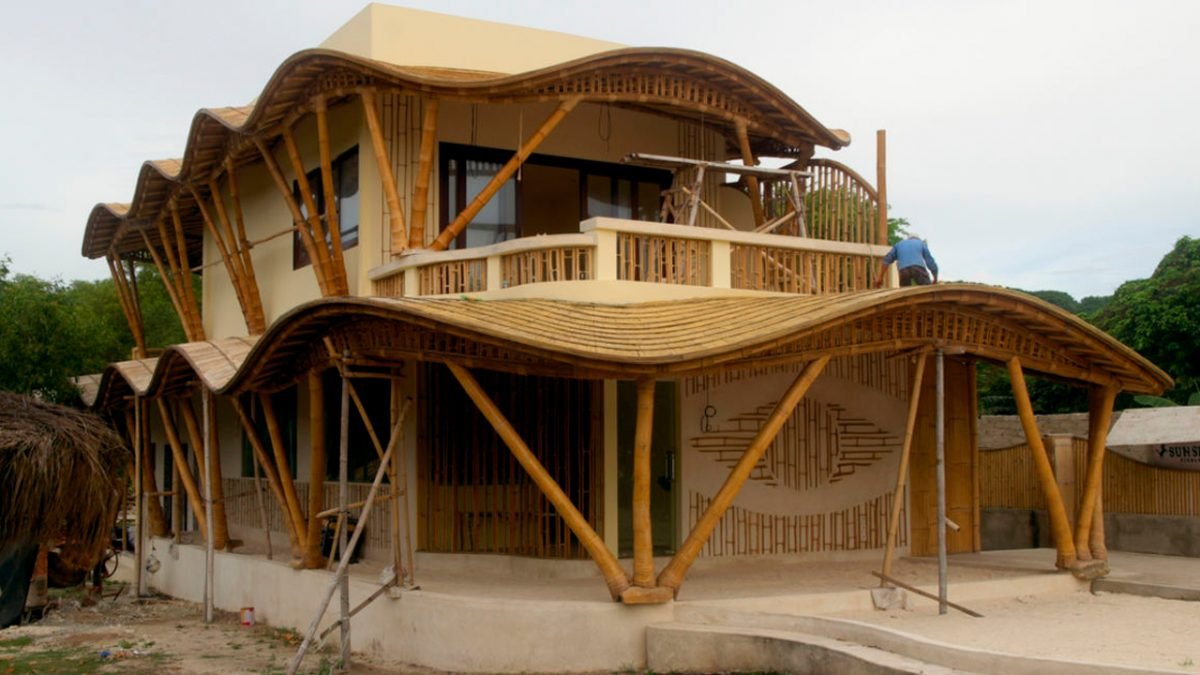 CASAS de BAMBÚ Datos sobre el bambú y ejemplos de construcciones