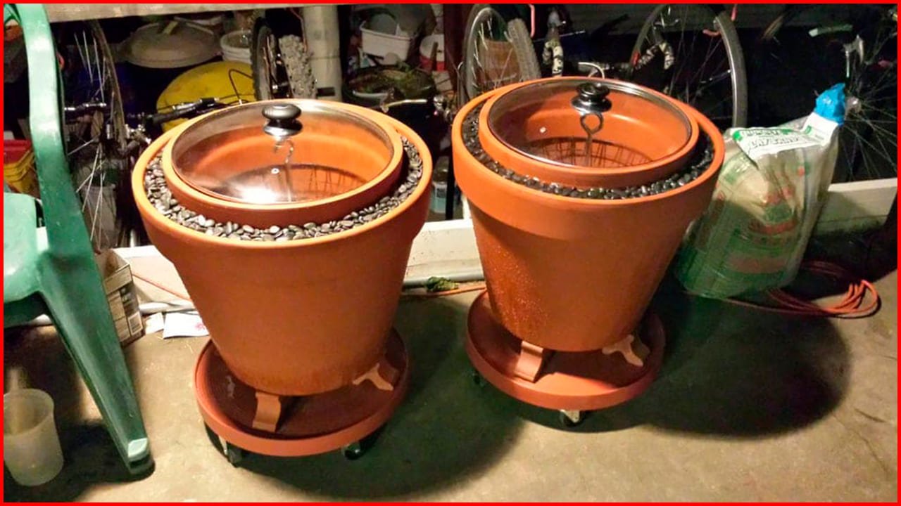 Cómo hacer un refrigerador de arcilla Zeer Pot sin electricidad paso a