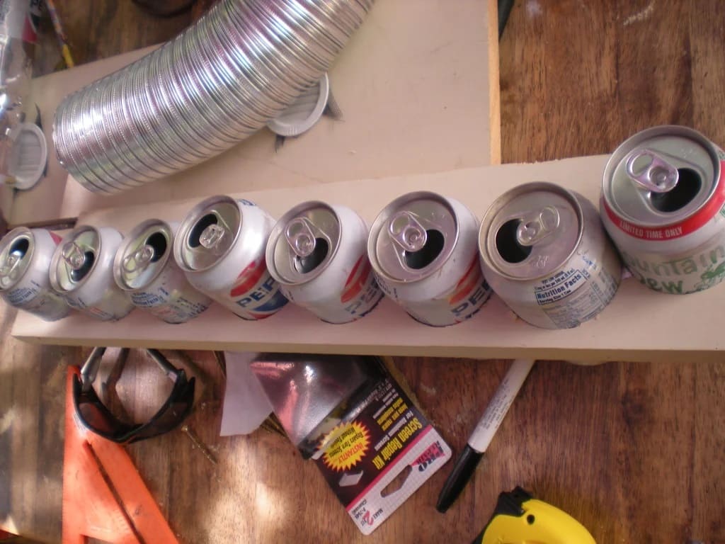 Cómo hacer un calentador solar con latas aluminio paso a paso (Instrucciones PDF gratis)